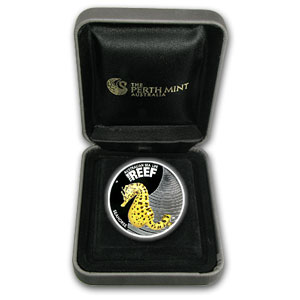 2010 1/2oz Silver Proof SEA LIFE I - SEAHORSE